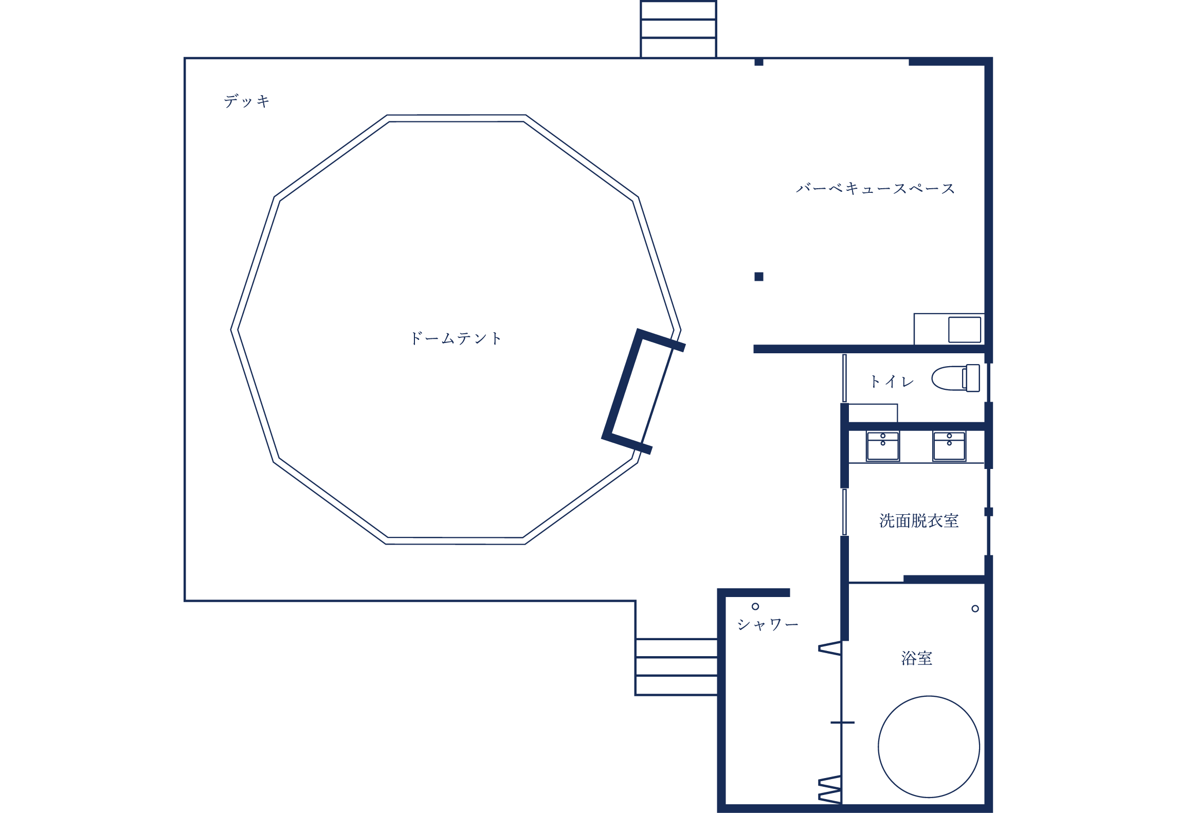 ドームテントマップ